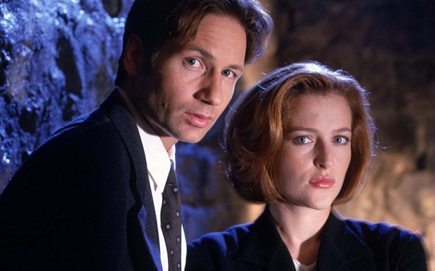 Dana Scully e Fox Mulder di X-Files