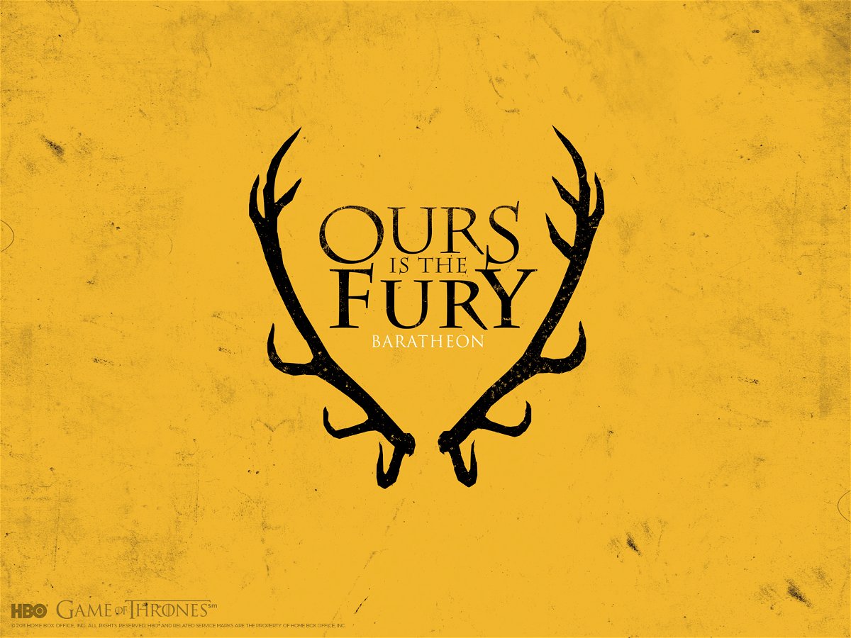 Il motto e lo stemma di casa Baratheon