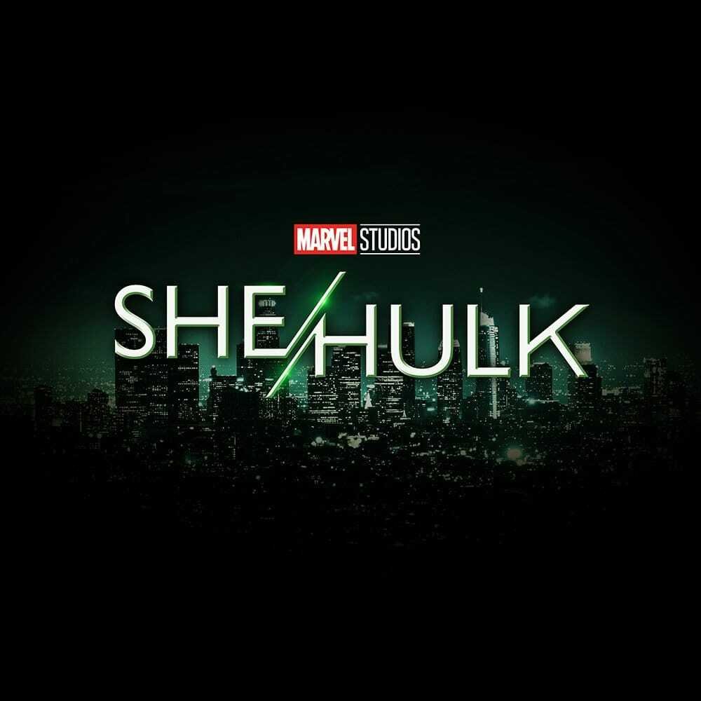 El logo verde y blanco de She/Hulk