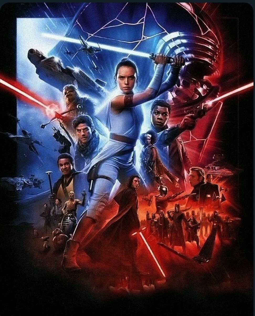 Rey in bella mostra nel poster internazionale di Star Wars: L'ascesa di Skywalker