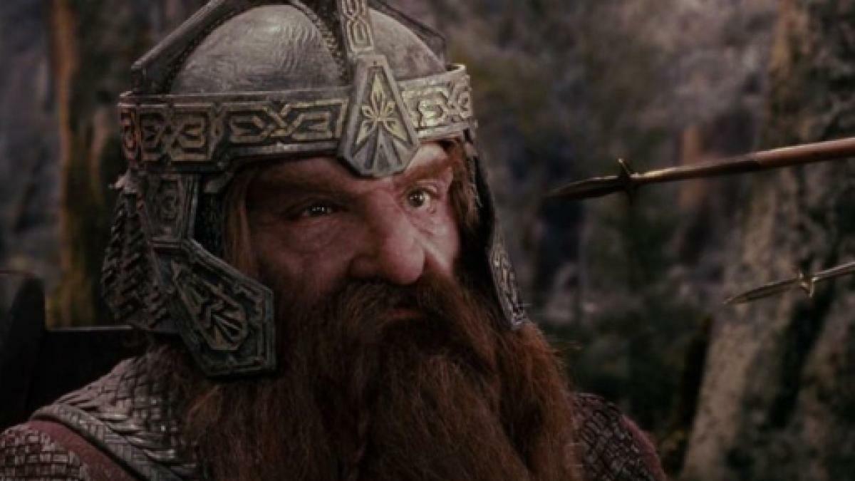 Clicca per vedere l'immagine originale Gimli è un nano molto abile in battaglia