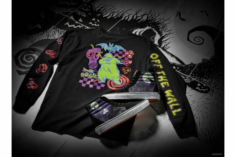 Clicca per vedere l'immagine originale La T-shirt a maniche lunghe Oogie Boogey e le Nightmare Before Christmas Sk8-Hi
