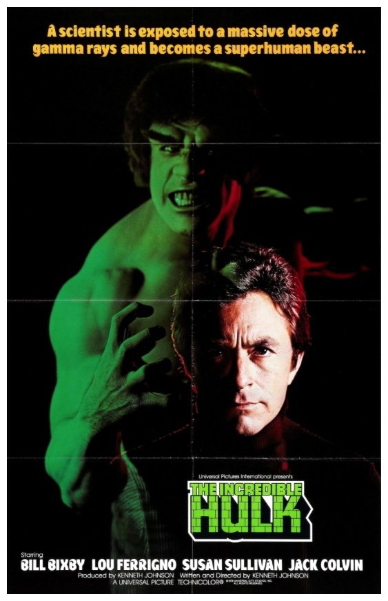 Lou Ferrigno 由 Hulk 和 Bill Bixby 组成