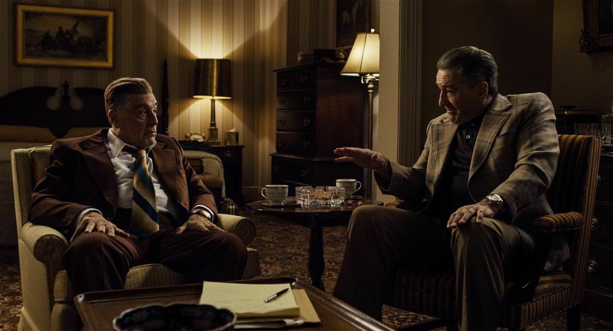 De Niro e Al Pacino in The Irishman