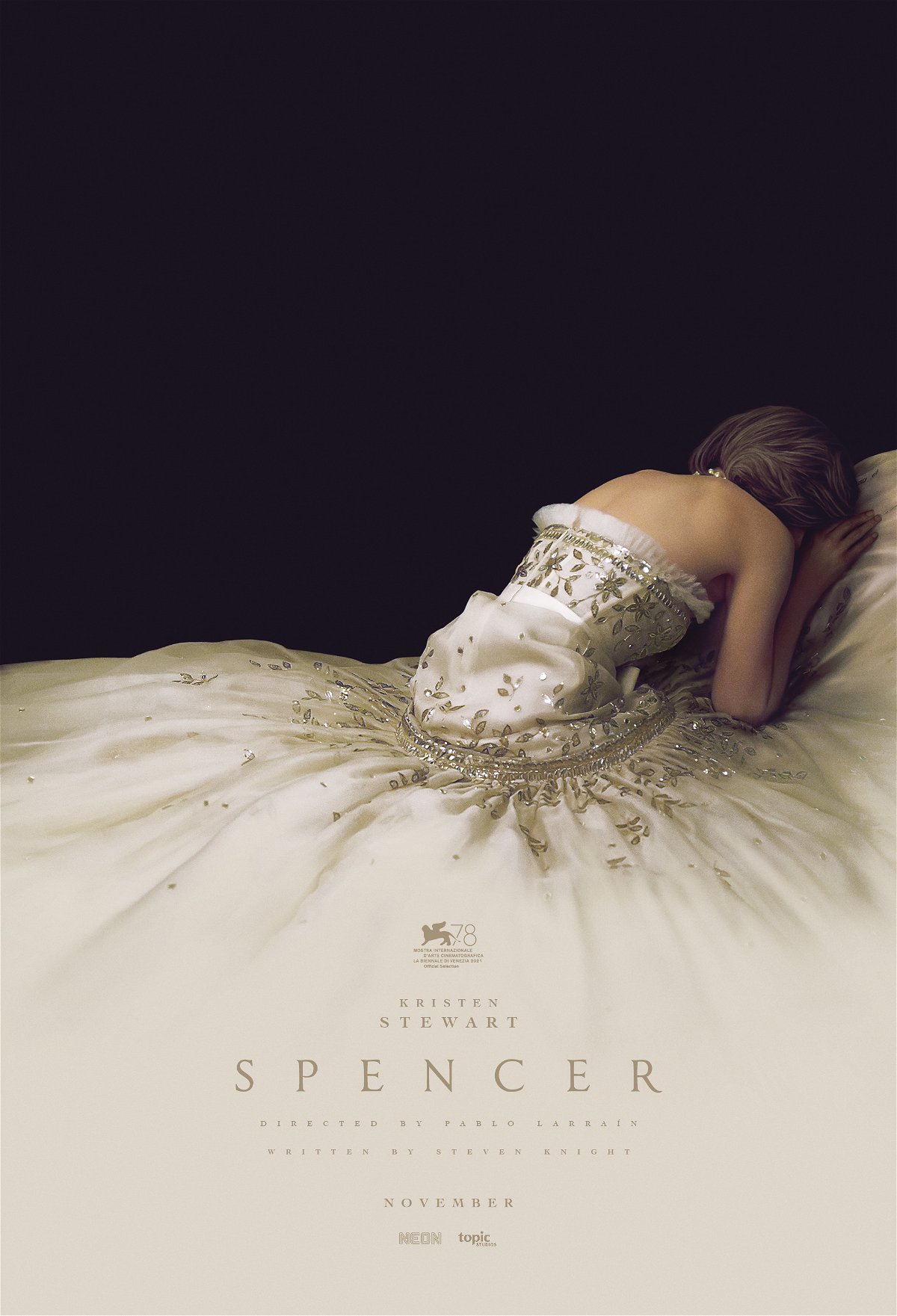 Kristen Stewart nel poster di Spencer