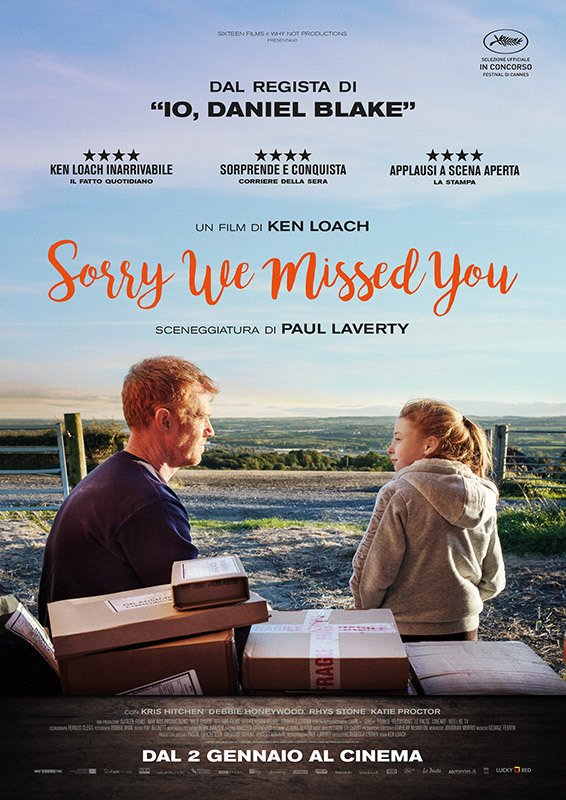 Il poster italiano di Sorry We Missed You
