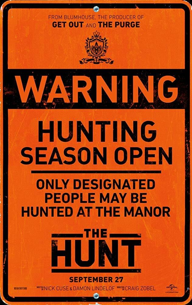 Il poster originale di The Hunt
