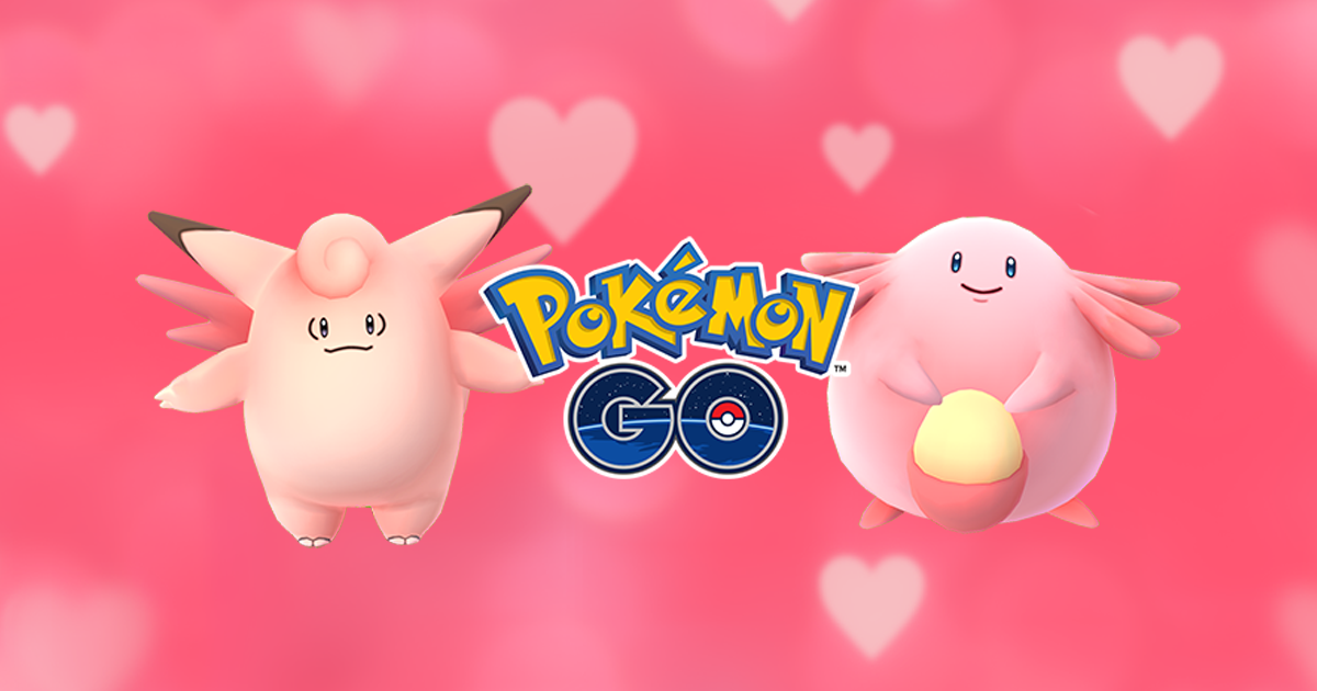 Pokémon rosa per l'evento di San Valentino in Pokémon GO