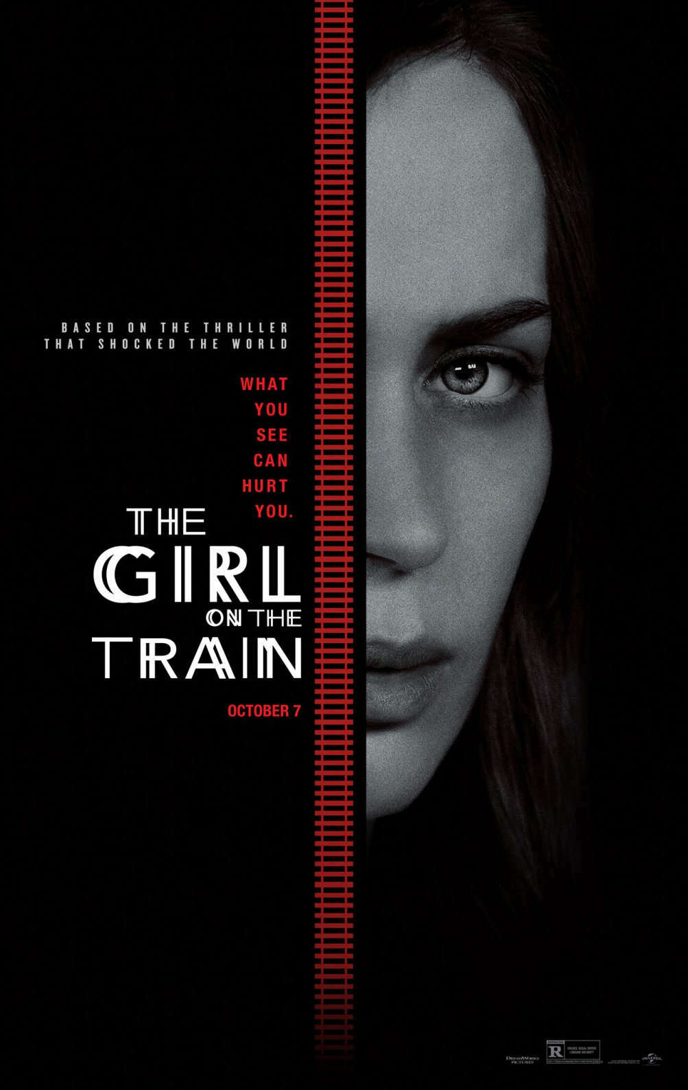 Clicca per vedere l'immagine originale la ragazza del treno poster