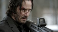 Copertina di Keanu Reeves fa pratica con le armi per John Wick 2
