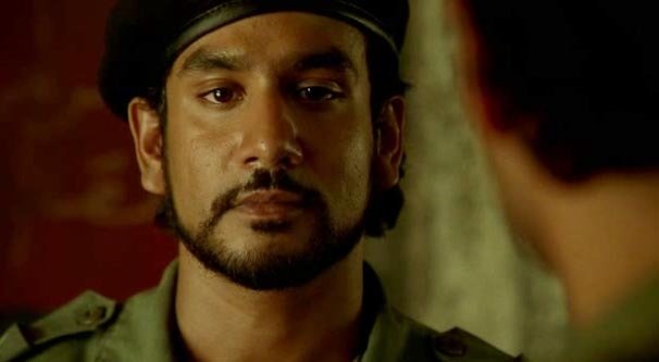 Sayid in una scena di Lost