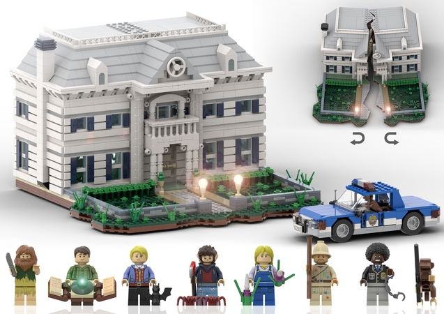 Clicca per vedere l'immagine originale Jumanji 1995, il set LEGO Ideas supera i 10mila sostenitori