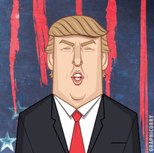 Clicca per vedere l'immagine originale Donald Trump reimmaginato