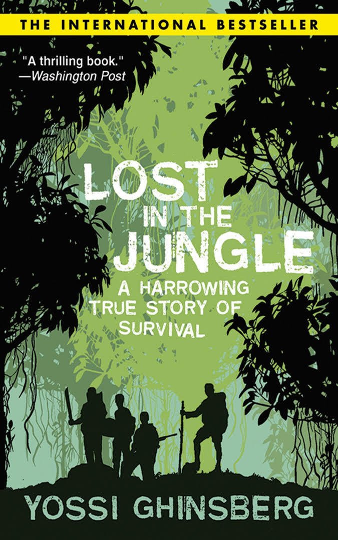 la copertina verde di Lost in the jungle