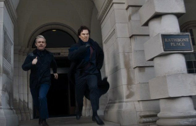 Sherlock e Watson Benedict Cumberbatch e Martin Freeman