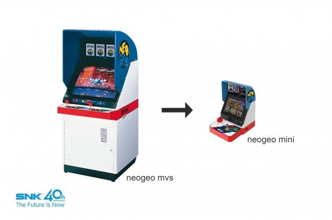 Come apparirà il Neo Geo Mini
