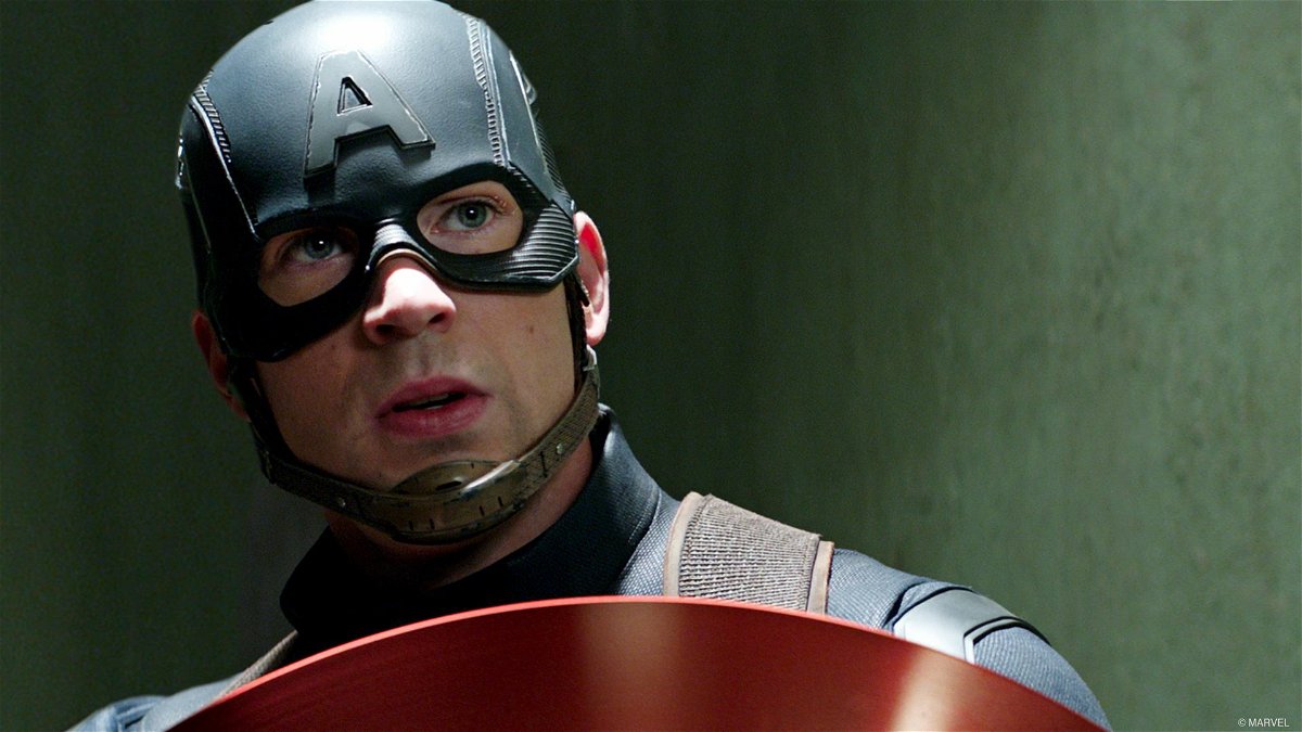 Chris Evans come Capitan America nel Marvel Cinematic Universe