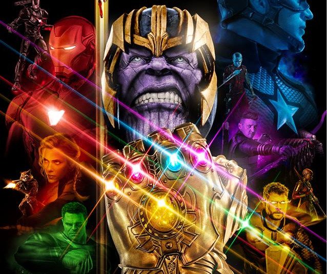 Poster di Avengers: Endgame realizzato da John Aslarona