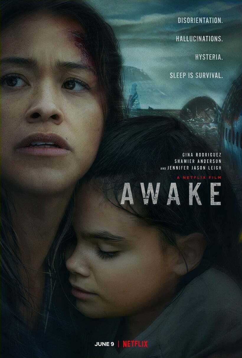 Il cast nella locandina di Awake