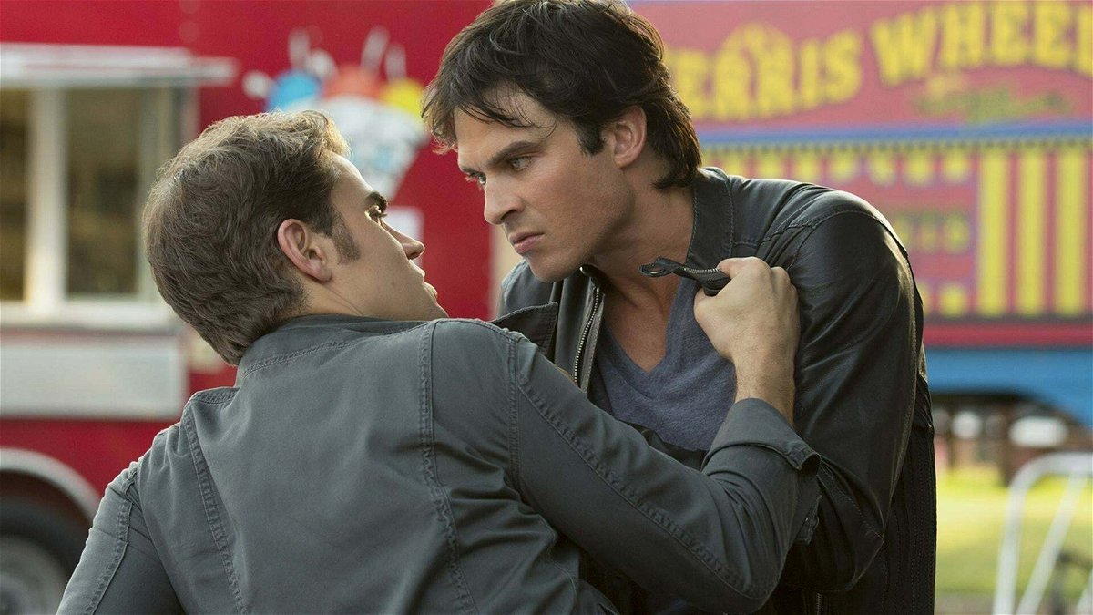 Damon e Stefan in The Vampire Diaries