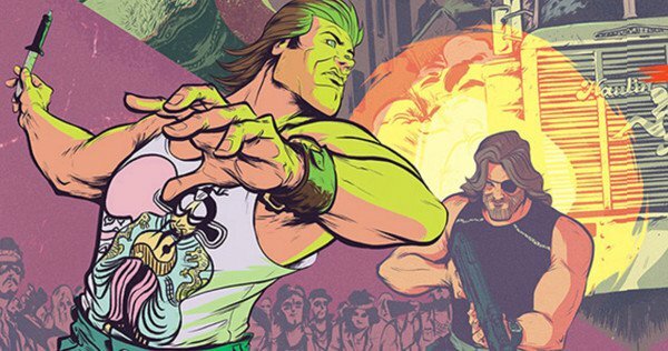 Clicca per vedere l'immagine originale Il nuovo fumetto avrà per protagonisti Jack Burton e Jena Plissken