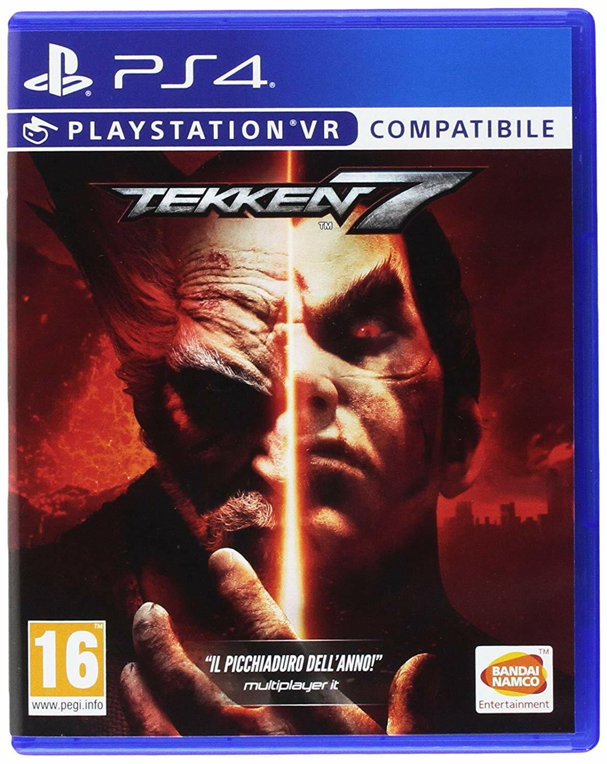 Packshot di Tekken 7 per PS4