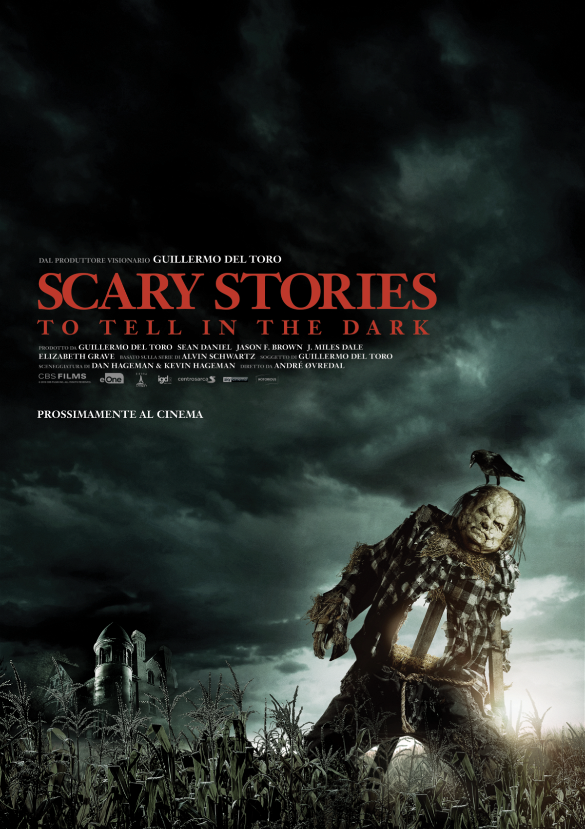 La locandina italiana di Scary Stories to Tell in the Dark