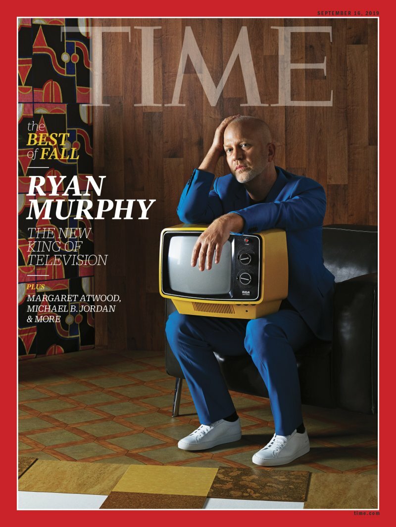 Clicca per vedere l'immagine originale Ryan Murphy in copertina su Time