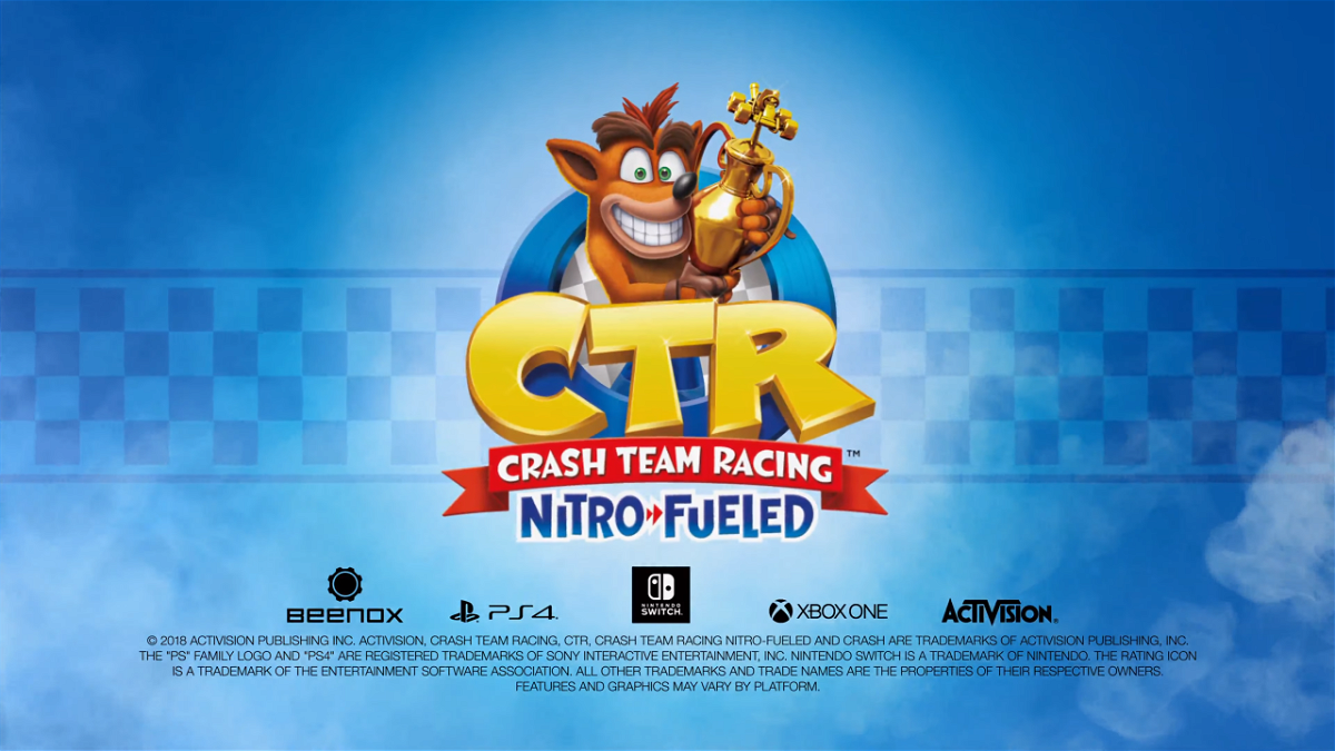 Crash Team Racing Nitro-Fueld in uscita il 21 giugno 2019