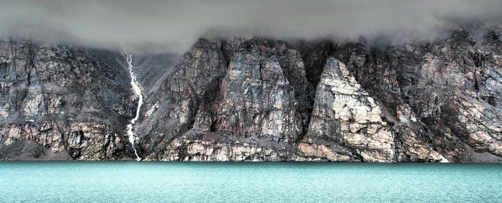 Un'immagine dove è possibile osservare l'Isola di Baffin