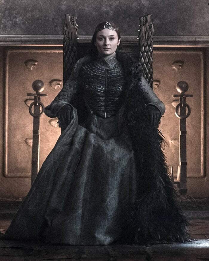 Il costume di Sansa in Game of Thrones