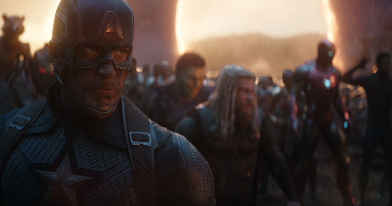 Clicca per vedere l'immagine originale Chris Evans è Capitan America in Avengers: Endgame