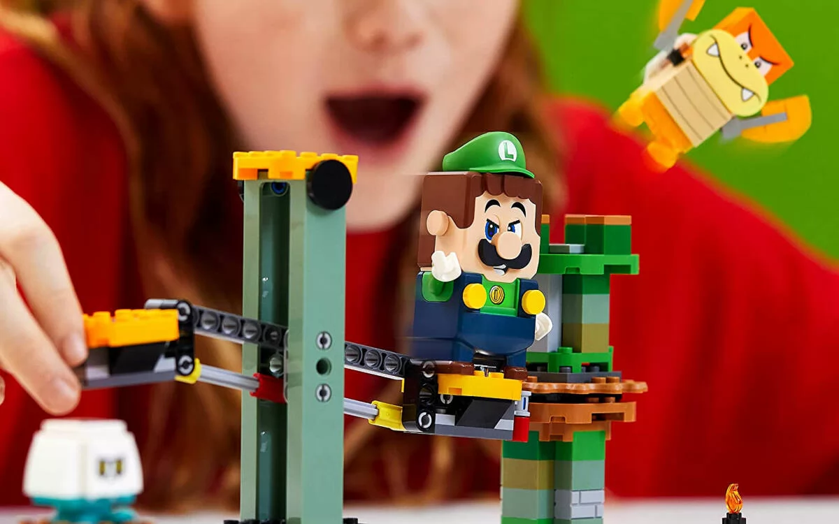Clicca per vedere l'immagine originale Il set LEGO Super Mario si arricchisce con Avventure di Luigi Starter Pack