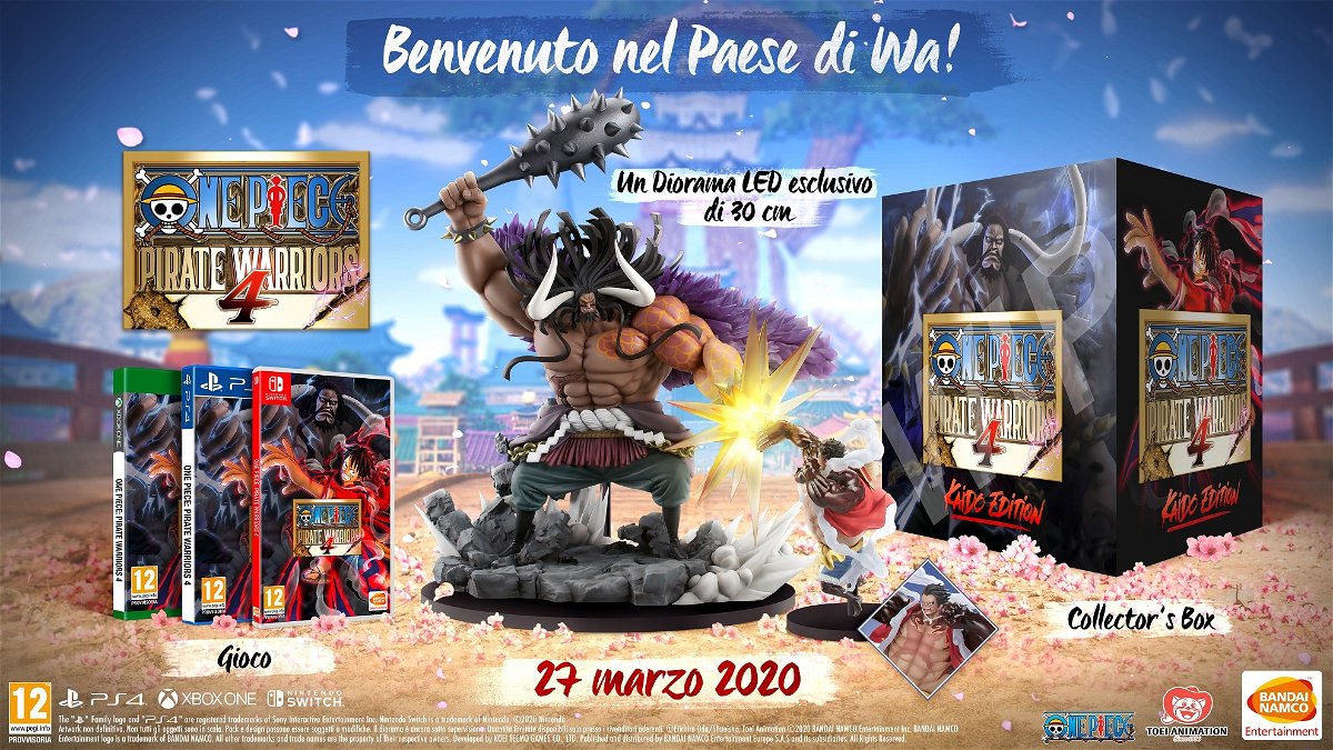 One Piece Pirate Warriors 4 kaido Rufy diorama