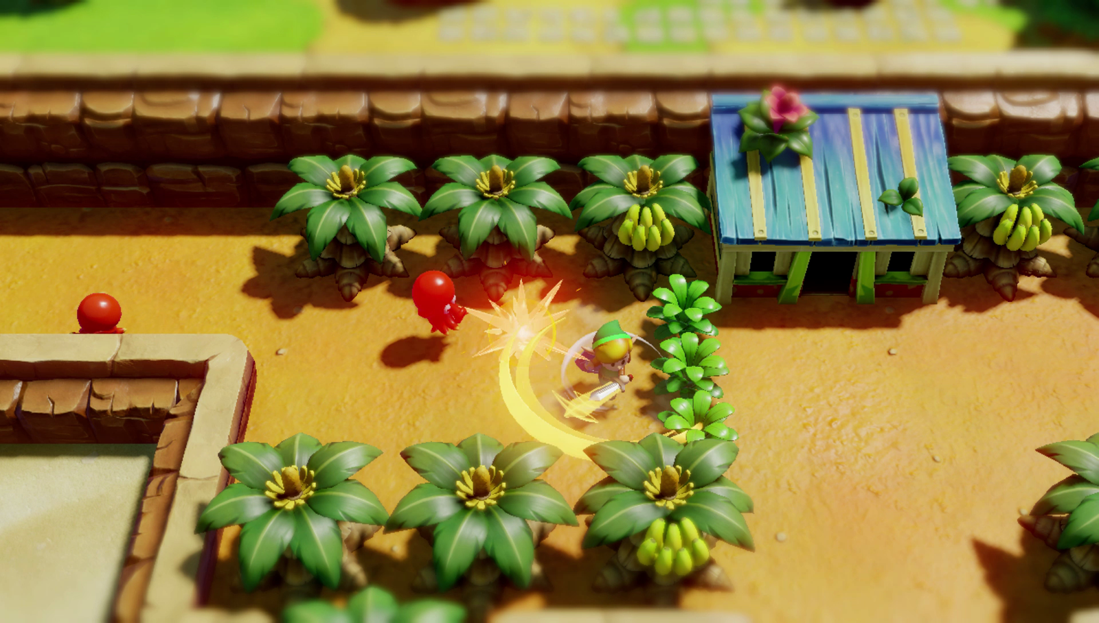 Nintendo annuncia The Legend of Zelda: Link's Awakening per Nintendo Switch The Legend of Zelda: Link's Awakening in uno screenshot di gioco
