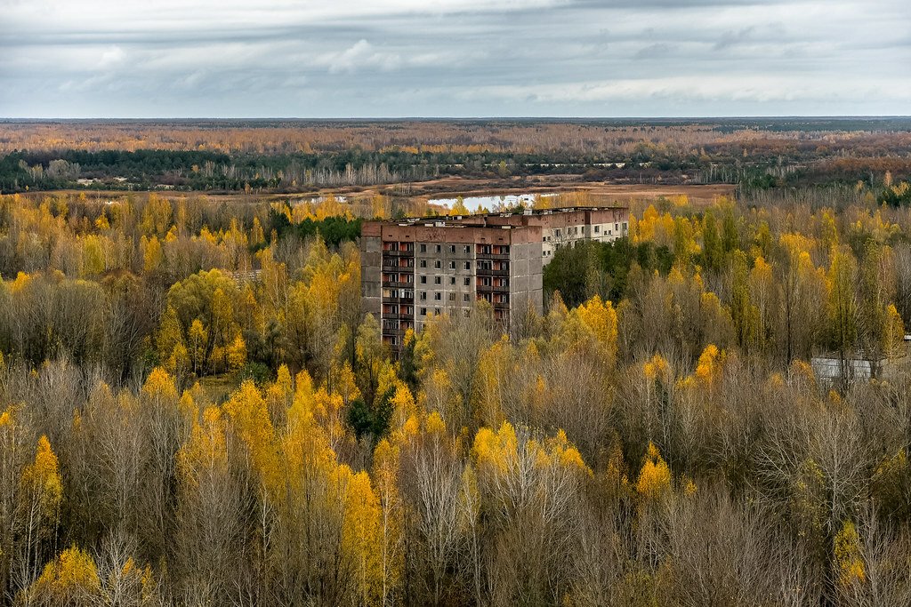 La desolazione della zona di esclusione di Chernobyl