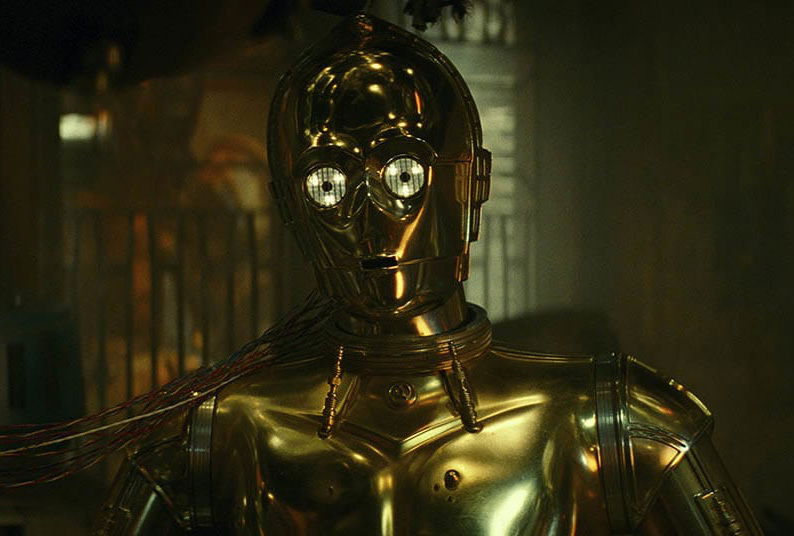 Click para ver la imagen original C- 3PO en la saga Star Wars