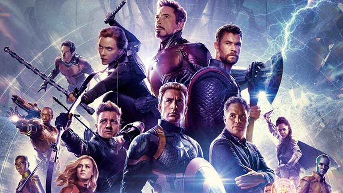 Dettagliio del poster di Avengers: Endgame