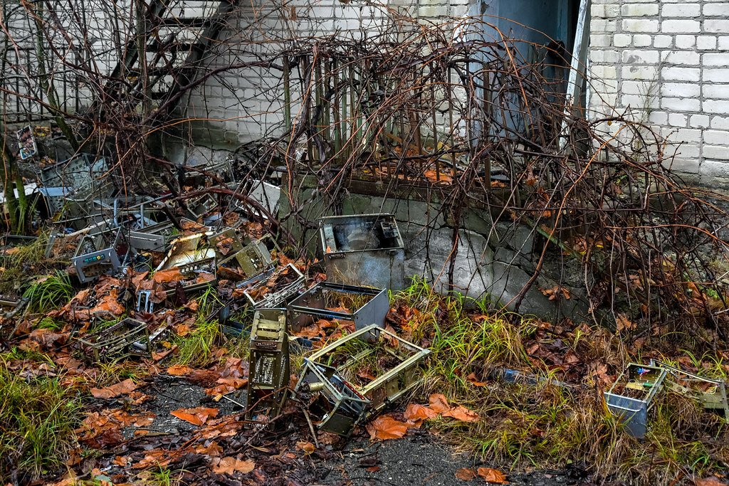 L'abbandono e la desolazione nella zona di esclusione di Chernobyl