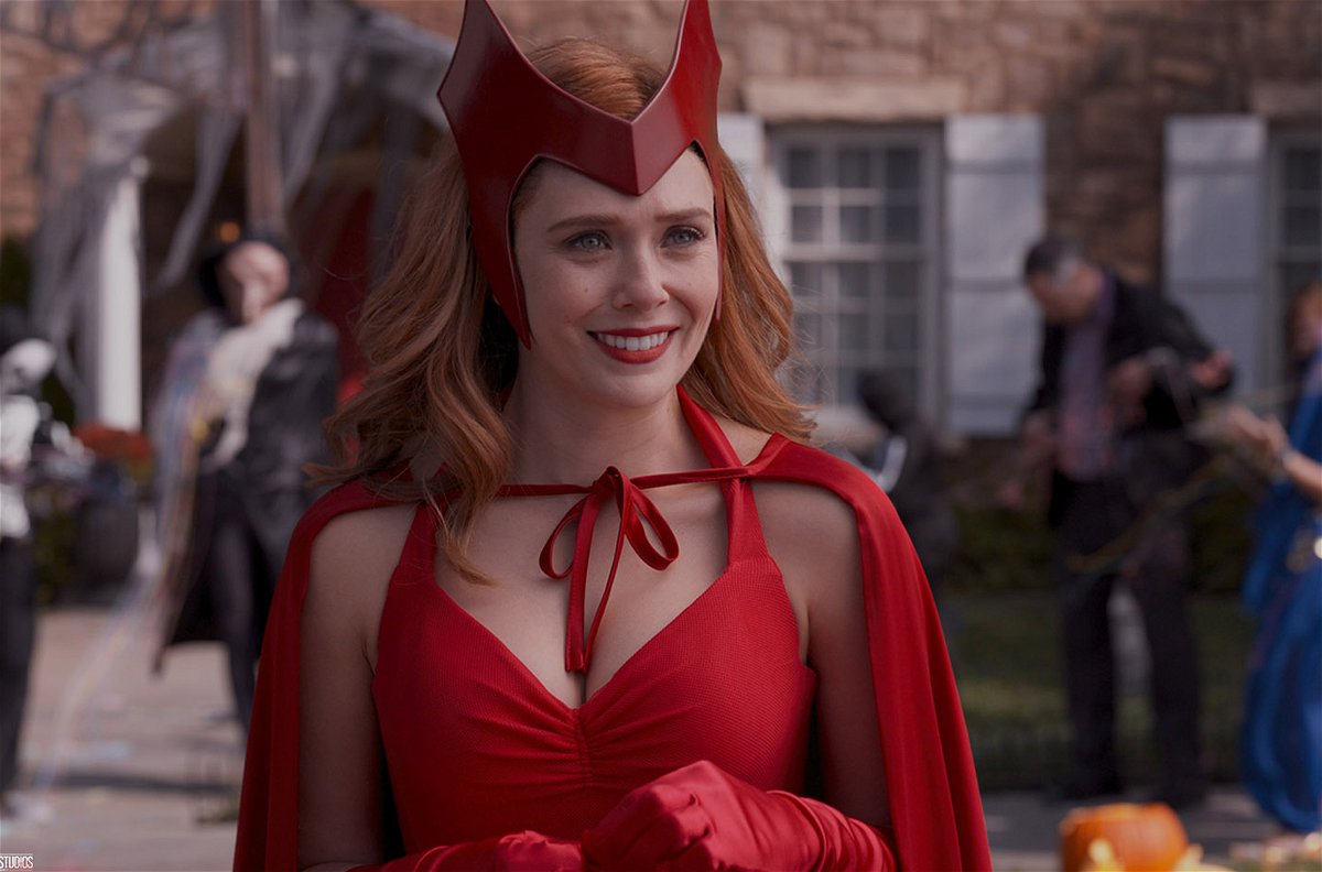 Wanda a WandaVision Halloween-epizódjában