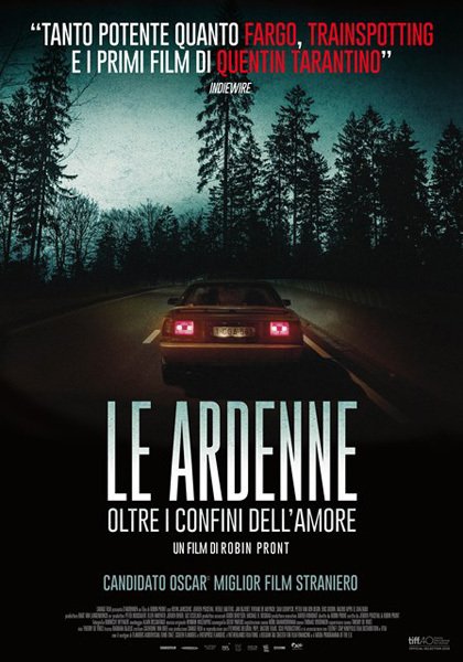 La locandina italiana del film Le Ardenne - Oltre i confini dell'amore