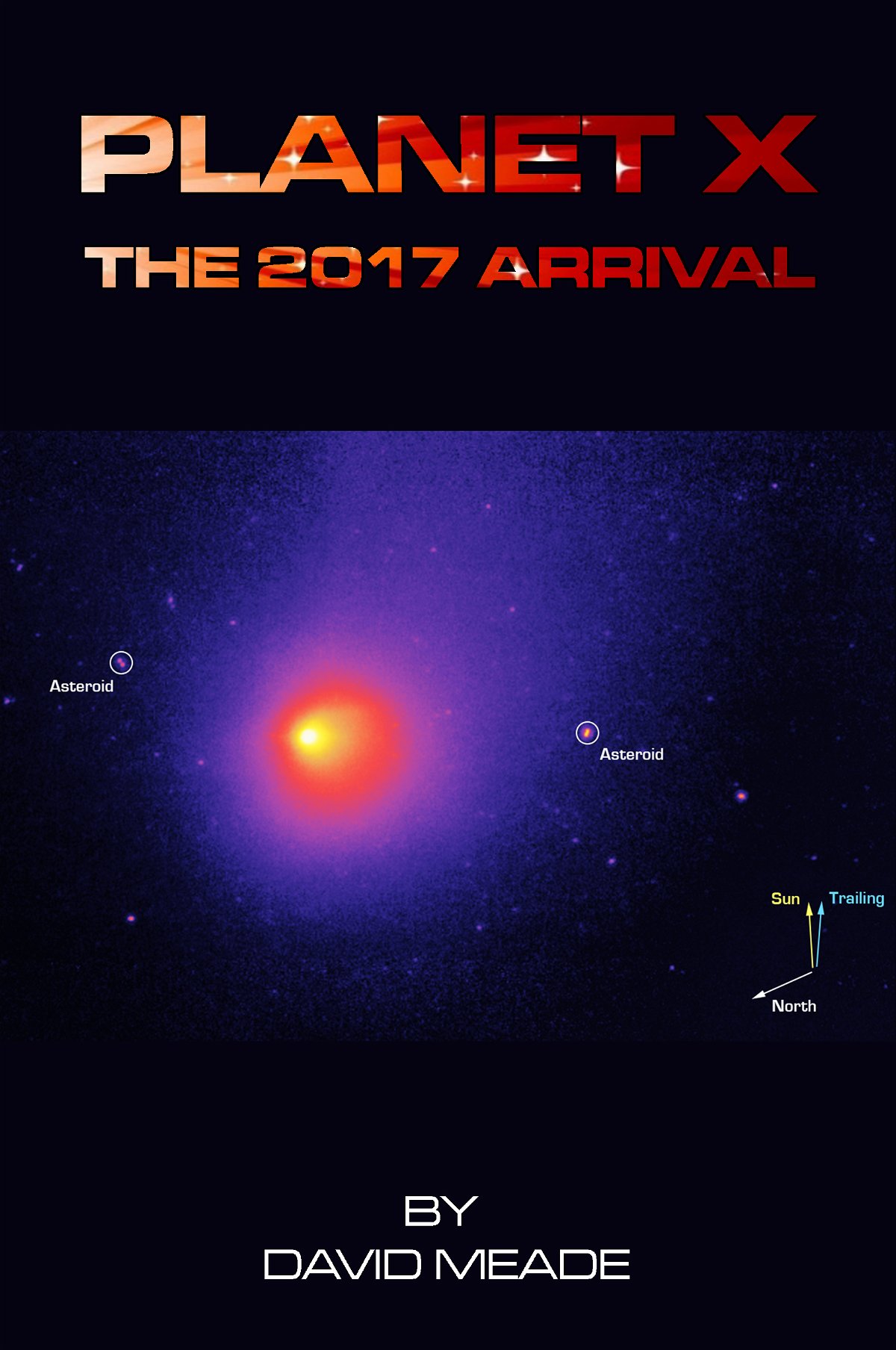  Planet X - The 2017 Arrival, copertina del libro
