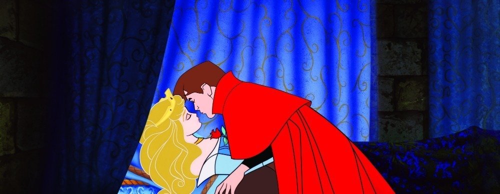 Il principe Filippo bacia Aurora