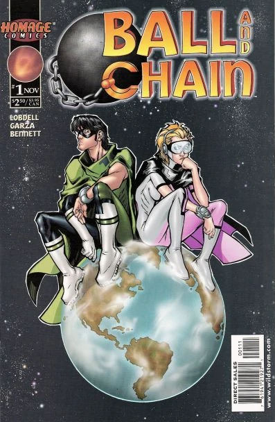 La copertina del primo numero (di quattro) di Ball and Chain