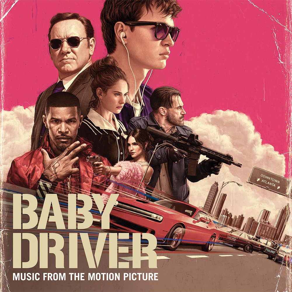 La copertina dell'album musicale di Baby Driver