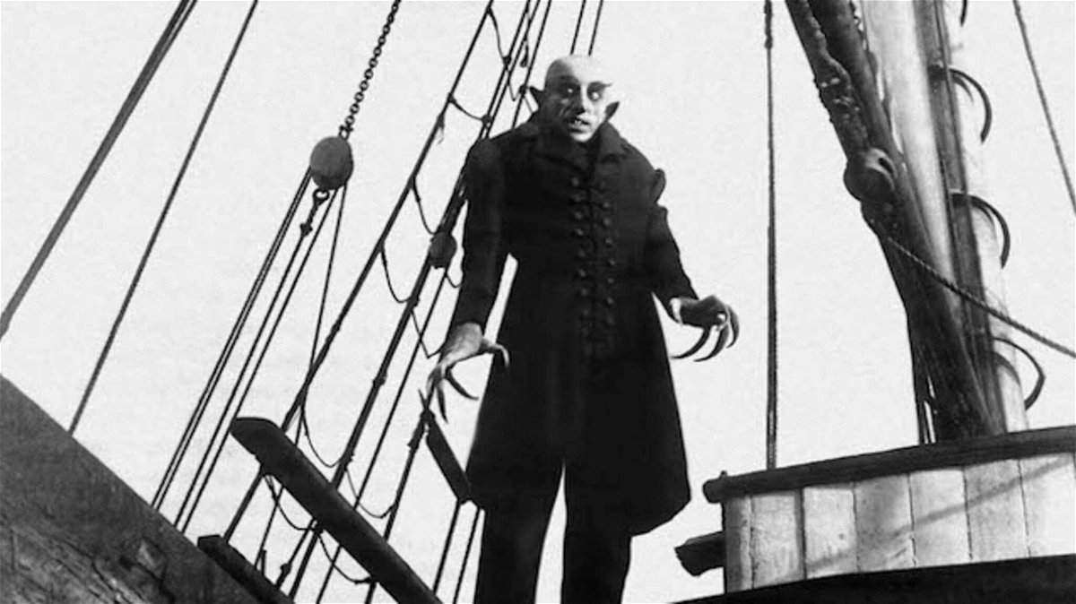 Nosferatu, l'orrendo vampiro, a bordo di una nave