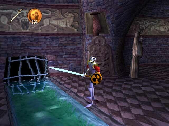 Un'immagine da MediEvil su PlayStation