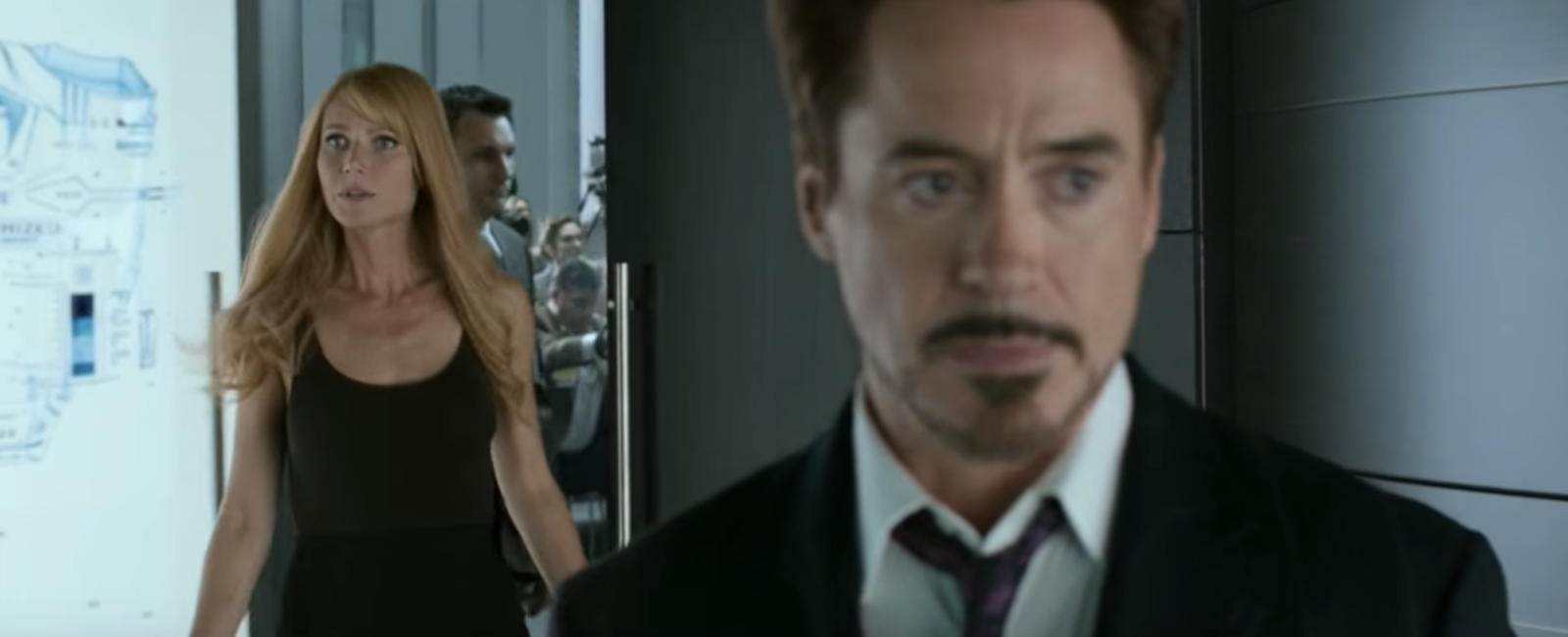 Spider-Man: Homecoming segna il ritorno di Pepper Potts nel MCU Pepper Potts (Gwyneth Paltrow) e Tony Stark in una scena di Spider-Man: Homecoming