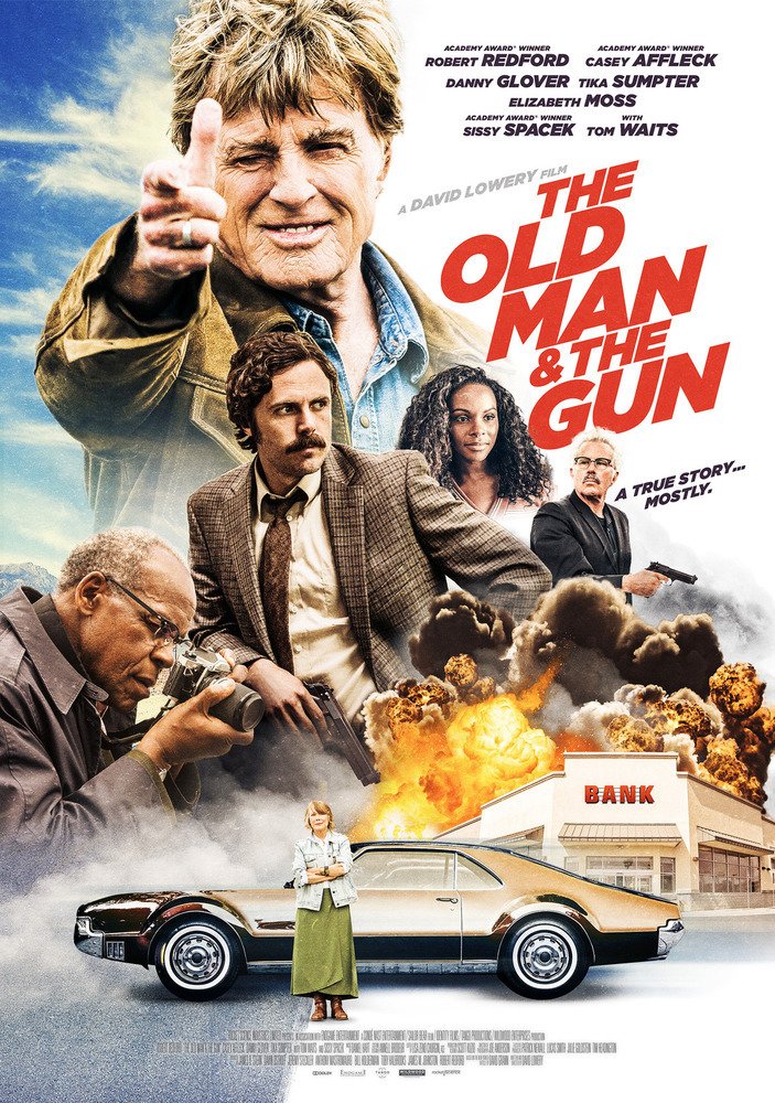 Poster ufficiale di The Old Man & the Gun