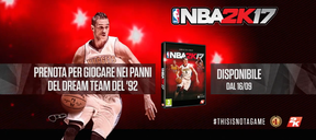 Copertina di NBA 2K17, il trailer Momentous celebra l'uscita del gioco